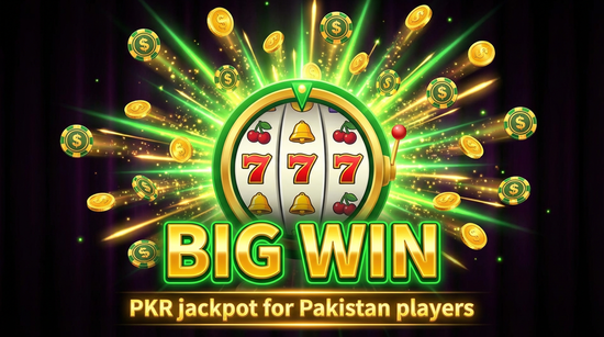 Big win animation on P9 Game slot game